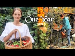 One Year in My Vegetable Garden