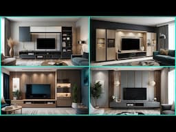 Modern TV Cabinet Design Ideas For Living Room 2025 | Best TV Unit Design & TV Stand Wall Decor