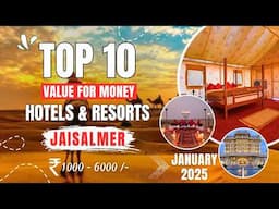 Best Budget Hotels In JAISALMER | Top 10 Desert Camps & Resorts | Rs 1000- 6000 | Prices