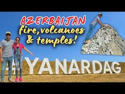 GOBUSTAN mud volcanoes | YANARDAG | ATESHGAH fire temple|UNIQUE places Azerbaijan vlog| Travel guide