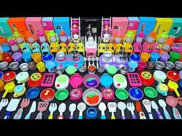 8:06 Minutes Satisfying With Unboxing Hello Kitty Kitchen Set | Cutee Tiny Mini ASMR Kitchen Set