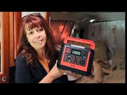 Product Review | Van Living Solo Female 50 + |  Vanlife Essentials: EBL 300 Power Station 110v/330w