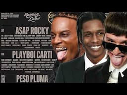 Rolling Loud Cali 2025 LINEUP BREAKDOWN (Peso Pluma, ASAP Rocky, Playboi Carti)