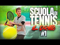 A SCUOLA DI TENNIS con DREAD - Imparo il DRITTO (Sinner arrivo...) #1