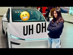 My Wife Checks Out NEW Model Y...