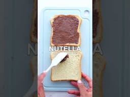 GOOEY Nutella Stuffed French Toast #recipe