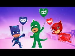 PJ Masks Valentine's day | Match the right shadow