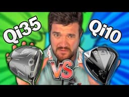 TaylorMade Qi35 Driver vs TaylorMade Qi10 Driver | Was this supposed to HAPPEN?!