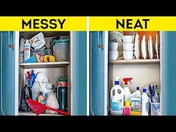 Small Space-Saving Organization in 5 Minutes: DIY Kitchen Organization Ideas