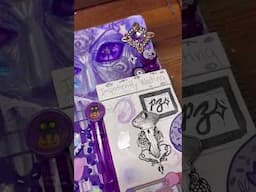 Purple Spread!👾 #sketchbookspread #sketching #purple #sketchbookideas #drawingideas #artist