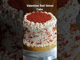 Valentine's red velvet cake#redvelvet#valentinecake #cake#shortvideo#shorts #viralvideo