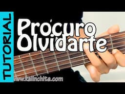 PROCURO OLVIDARTE - Guitarra Tutorial