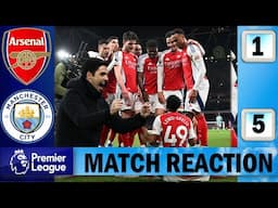 Arteta Hammers Pep !!! Arsenal 5 - 1 Manchester City | Match Reaction !!!!