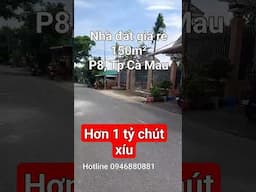 Nhà đất giá rẻ phường 8, Tp Cà Mau