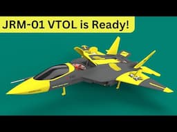 JRM-01V50  3D-Print RC VTOL Jet in Action