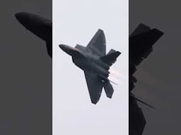 F22 Raptor: Stealth in Motion - Must-See Aerial Display!