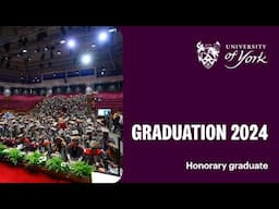 Honorary graduate Dr Ryad Alsous at Graduation 2024 on Friday 10 January 2025