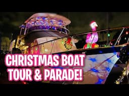 This Christmas Parade was INCREDIBLE! | Boat Tour 2023