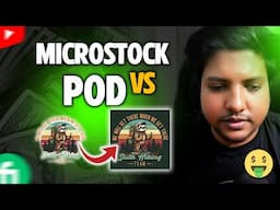 MICROSTOCK VS POD 🤑 Design Difference Explained