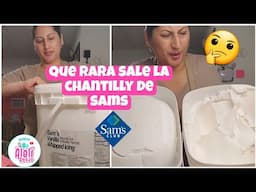 ¿Te ha pasado esto? con la Crema chantilly de Sams club