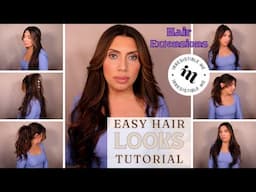 Easy Hair Looks in 5 Minutes with Irresistible Me Extensions