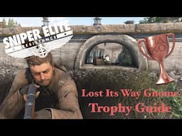 Sniper Elite Resistance | LOST ITS WAY GNOME TROPHY/ACHIEVEMENT GUIDE