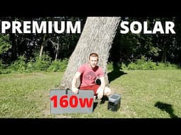 A PREMIUM Solar Panel: Ecoflow 160w Solar Panel Review