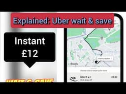 Uber Driver: Uber Introduces "Wait & Save" To Squeeze Drivers Harder