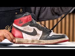 The RIGHT Way to Clean 2025 Black Toe Jordans Without Damage!