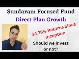 Sundaram Focused Fund  Direct Plan Growth. Best focused fund to invest?#Mutualfunds#focused#funds