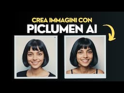 Crea immagini super realistiche 🤯 con Piclumen AI