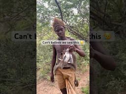 This is how the Hadza Tribe catch their lunch. It was hard to watch but try to keep an open mind.