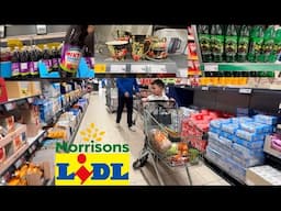 SHOP WITH ME AT MORRISONS & LIDL 🛒