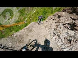 ⚫️⚠️ Black Garden, la piste LA PLUS RAIDE du 2 Alpes bike park 🤯