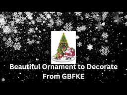 Beautiful Diamond Painted Ornaments From GBFKE!! #diamondpainting #GBFKE #sales