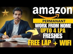 PERMANANT WORK FROM HOME JOBS || AMAZON WORK FROM HOME JOB | TRANSPORTATION SPECIALIST | AMAZON 2025