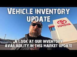 Vehicle inventory update