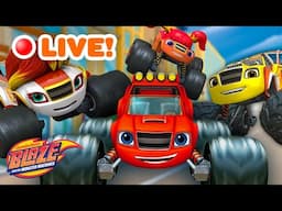 🔴LIVE: Blaze Shares Love with Family & Friends MARATHON! w/ AJ | Blaze and the Monster Machines