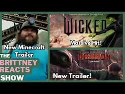 Wicked is a Box Office Hit! | Minecraft and How to Train Your Dragon Trailer Reactions!