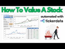 Automated Stock Valuation Spreadsheet! The PE Ratio Valuation Tool