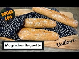 Magisches Blitz Vollkorn Baguette | ohne Kneten