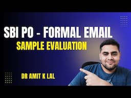 SBI PO Email Writing Sample Evaluation