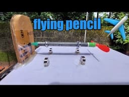 magnetic levitation|flying pencil|indian maker😊😊