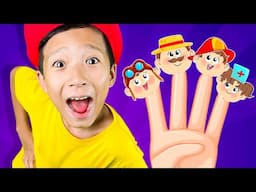 Finger Family + More Nursery Rhymes & Kids Songs