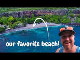 Our Favorite Beach on the Big Island of HAWAII | Hookena Beach Park | Kona Beaches