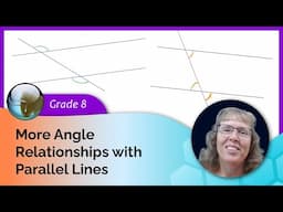 Alternate interior angles and alternate exterior angles (8th grade math)