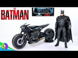 "BATCYCLE" McFarlane THE BATMAN Movie DC MultiVerse Vehicle | Review