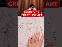 Real SECRET To BETTER Line Art 😍