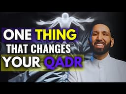 Allah can change your QADR with this 1 thing.