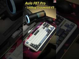 Aula F87 Pro Vs F75 Sound Test 🔥 - Best Thocky Keyboard ?